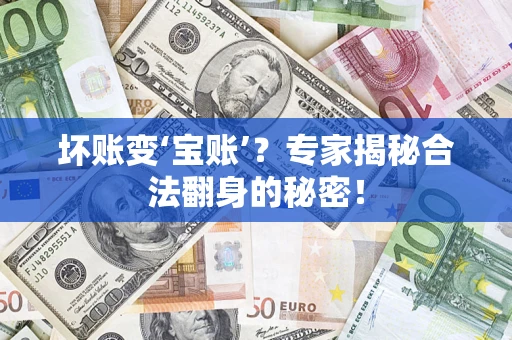 北京坏账变‘宝账’？专家揭秘合法翻身的秘密！