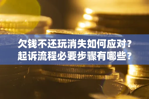 北京欠钱不还玩消失如何应对？起诉流程必要步骤有哪些？